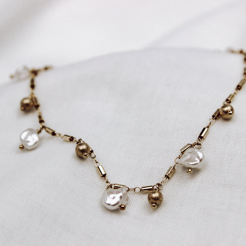 Malea Anklet | Gold Filled